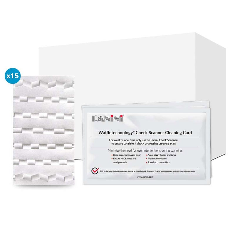 Waffletechnology Check Scanner Cleaning Cards (5) - Image 4